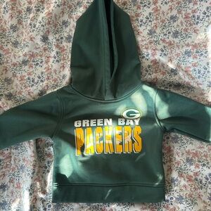 NFL Green Bay Packers Kids Green Hoodie